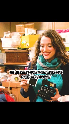 The Messiest Apartment Ever! Max Found Her Paradise 😱🗑️#funny #brokegirls #shorts #shortvideo