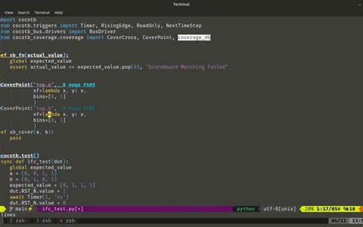 Cocotb tutorial Part 5 Functional Coverage