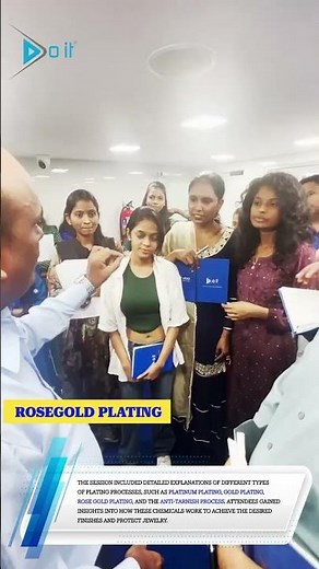 Doit Industries Brings a Practical Session on Jewelry-Making Chemicals for Our Team!