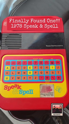 40K views · 760 reactions | Finally found one! So much nostalgia in that robot voice! #nostalgia #retrotoys #vintagetoys #childhoodmemories #speakandspell #memorylane #backintheday | CPJ Collectibles | Facebook