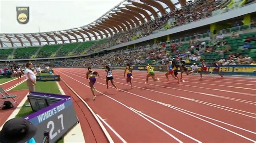McKenzie Long is the 100m National Champion! 💨 | Ole Miss Track & Field