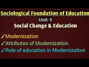 Modernization and its attributes explained by Namita