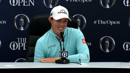 Matt Fitzpatrick on the advice he gave his brother before The Open