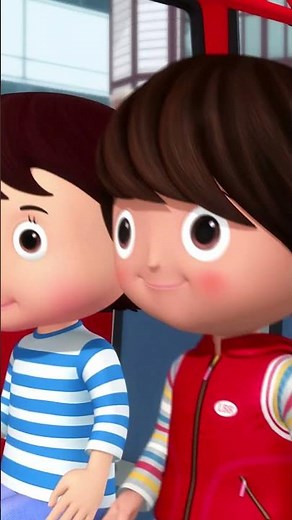 Babies on the Bus! 🚌 #wheelsonthebus #littlebabybum