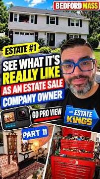 See What It’s Really Like as an Estate Sale Company Owner | Part 11 #estatesale #sell #localbusiness
