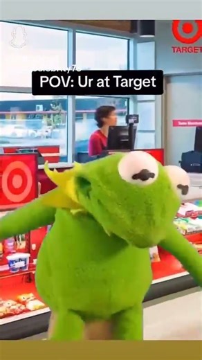 Kermit the Frog at Target