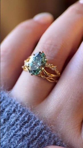 Green Diamond: Prophecy Ring