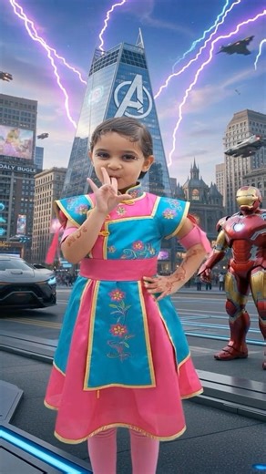 Baby Rose brings superhero vibes with epic dance moves—tiny star, big energy! Watch till the end!