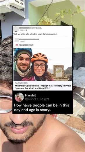 Well, we know who wins this years Darwin Awards