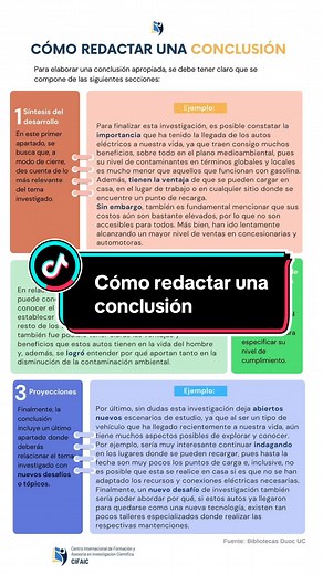Aprende a Redactar una Conclusión: Ejemplo Extraordinario