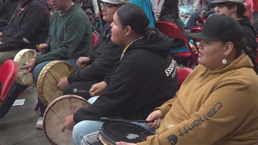 South Dakota students learn Lakota values through hand games tournament