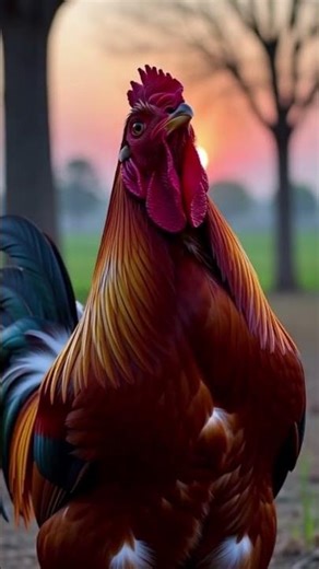 In The Early Morning The Rooster routine to Call "The Morning Call"....