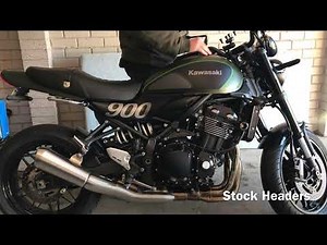 Delkevic Headers on Kawasaki Z900RS