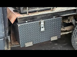 DIY Underbody Truck Tool Box!