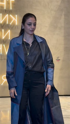 Celebs Lifestyle on Instagram: "Tabu spotted — timeless grace, powerful presence and effortless elegance ✨ . . . . #Tabu #CelebritySpotting #StarAura #IconicVibes #TrendingNow ReelsIndia ExplorePage"