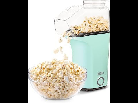 DASH Hot Air Popcorn Popper Review | Healthier Snacks in Minutes!