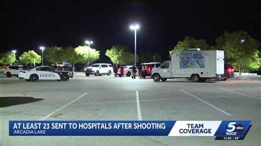 Witnesses describe aftermath of mass shooting at Arcadia Lake that left at least 13 injured