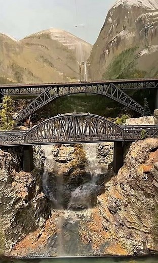 Glyn's stunning Marklin layout #modeltrainlayout