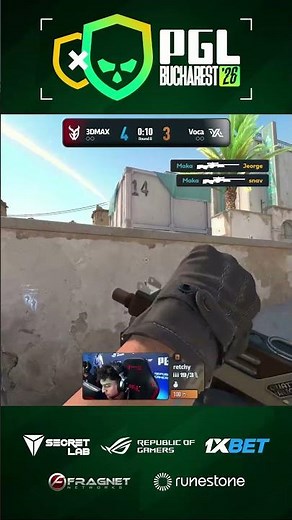 HE IS INSANE! Jumping noscope by Maka! #pgl #bucharest #cs #cs2