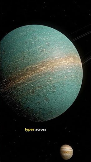 James Webb Captures Uranus Spinning — Secrets Hidden for Decades Revealed #shorts