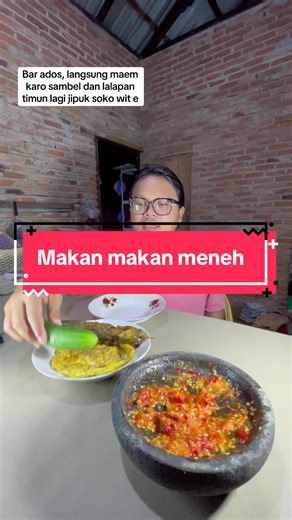 Wes lah, beberapa hari nasi padang terus, iki kepethuk lawuh ngene iki selera banget maem e aku. Kalian juga seneng lawuh ngene iki ga? #agnesmo #agnesmurikah #mamak #sehat #selalu