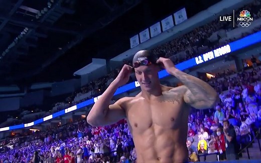 Caeleb Dressel Men's 100m Freestyle FINAL US Olympic Trials 2021 SwimStrength