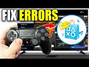 How To Fix PlayStation Store Purchasing Errors On PS4 - Easy Guide
