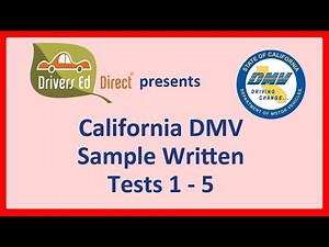Example DMV Permit Test : The 50 License Test Questions DMV says to Study for Written Knowledge Test