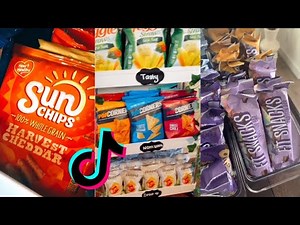 snack cart organizing & restocking | ASMR | tiktok compilation