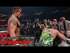 Randy Orton vs Rob Van Dam Intercontinental Championship Match (Bloody) RAW Jan 12,2004 Pt.2