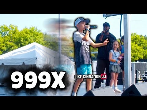 12 Year Old Kid Raps "Rin Tin Tin" X999