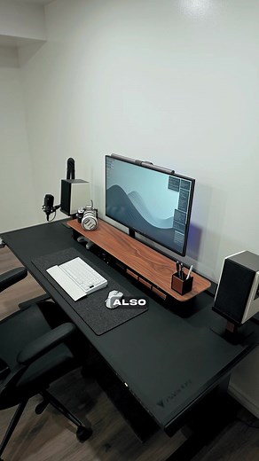 I love how my desk set-up looks and functions with Balolo Cockpit Setup Accessories includes Desk Cockpit Trays Catch Trays Pen Holder Planter Desk Pad Coasters MagSafe Charger Headphone Holder (I don't have headphones yet) Speaker Stand #deskgoals #desk #desksetuptools #desksetup #deskaccessories #deskspace #balolo #cockpit #deskshelf #deskshelves #deskdrawer #pc #productivity #fyp #foryou #foryoupage #howto #makeyourdeskpretty #consumertech #tech #pcsetup #pcgaming #speakerstands #magsafe #wal
