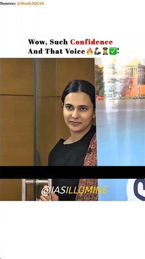 What a Confidence and Her Voice 🥶🔥👩‍✈️✅ Ashna Chaudhary | Upsc Interview
