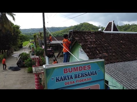 Pemasangan server Wireless Local Area Network / BUMDes Karya Bersama