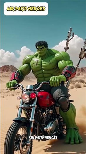 Hulk on a Bike — The Strongest Rider on Earth!