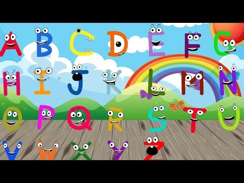 Learn English alphabet with cute faces #abcphonics #alphabet #nurseryrhymes #learnenglishphonics