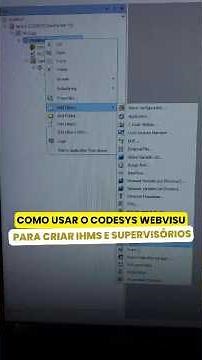 How to use Codesys WebVisu to create HMIs and supervisory systems