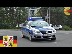 [ROSTOCK] VW Passat auf Einsatzfahrt nach Warnemünde | Police responding with siren and lights