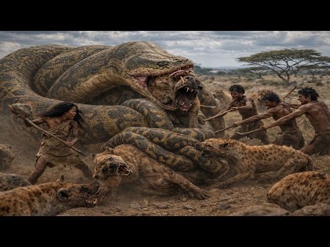 Life 1.8M Years Ago: Deadly Battles Between Homo Erectus and Giant Python – Survival