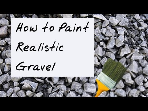 How to Paint Realistic Gravel