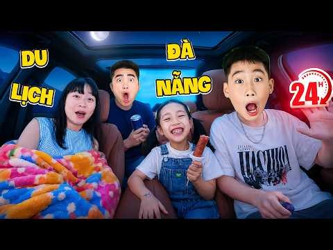 Bắp Và Sam Lần Đầu Đi Du Lịch Đà Nẵng Bằng Ô TÔ Cùng Chị Hà Sam Và Anh Gấu Đỏ