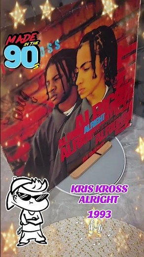 KRIS KROSS ALRIGHT VINYL RECORDS 1993. #music #rap #hiphop #musica #90s #nostalgia