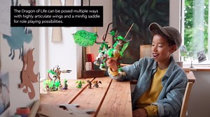 LEGO NINJAGO The Dragon of Life Building Toy for Boys & Girls - Poseable Dragon Toy Figure & Playset for Kids, Ages 9+ - W/Mini Mech & 8 Minifigures for Pretend Play - Gift Idea for Birthdays - 71859