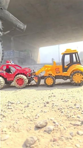 remote JCB control JCB Excavator VS dumper truck loader UNBOXING Testing review 😱#shortsfeed