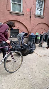 281K views · 1K reactions | the garbage bag is alive!!!  garbage men and couple try to figure out what is ALIVE in the trash bag!!!  | Powered by Perk | Facebook