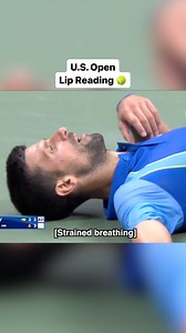 3.4M views · 21K reactions | What they were really saying at the U.S. Open  #lipreading Should I make another one for this year's final? #usopen #Tennis | Hi Josh | Facebook