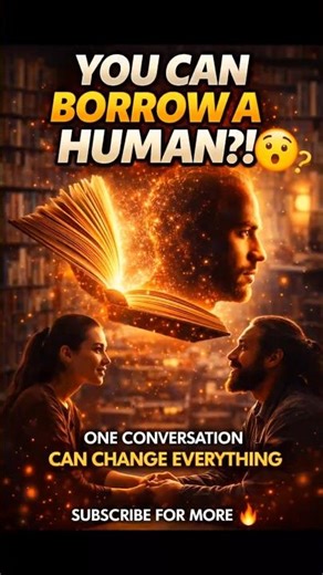 You Can Borrow a Human Instead of a Book?! 😳
