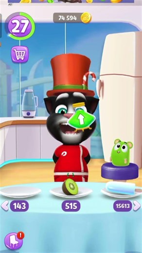 MY TALKING TOM #angela #TOM #REMIX #COW #REELS #REK#REMIX #COW #REELS #REKMY #SONG #SHORTS#CAT#MUSIC