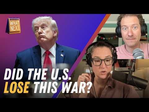 The Atlantic’s David Graham Sees a Pattern in Trump’s Attempts to End The War in Iran