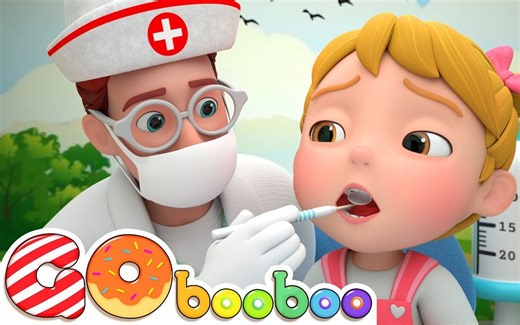 【GoBooBoo英文儿歌】Dentist Check Up Song | Healthy Habits for Kids | 牙医体检歌｜儿童健康习惯
